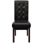 vidaXL Sillas de comedor 6 unidades cuero sintético marrón vidaXL Sillas de comedor 6 unidades cuero sintético marrón