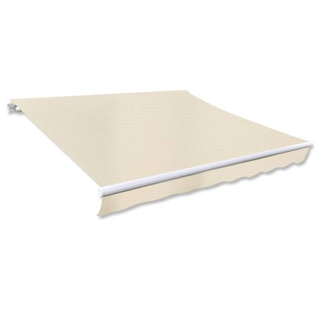 vidaXL Toldo plegable 300 cm de color crema