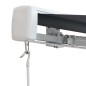 vidaXL Toldo de carrete manual 350 cm gris antracita vidaXL Toldo de carrete manual 350 cm gris antracita