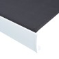vidaXL Toldo de carrete manual 350 cm gris antracita vidaXL Toldo de carrete manual 350 cm gris antracita