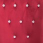 vidaXL Sillas de comedor con reposabrazos terciopelo rojo 2 unidades vidaXL Sillas de comedor con reposabrazos terciopelo rojo 2 unidades