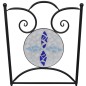 vidaXL Mesa y sillas de bistró 3 piezas mosaico cerámica azul y blanco vidaXL Mesa y sillas de bistró 3 piezas mosaico cerámica azul y blanco