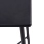 vidaXL Juego de mesa alta y taburetes 5 piezas tela gris oscuro vidaXL Juego de mesa alta y taburetes 5 piezas tela gris oscuro