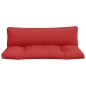 vidaXL Cojines para palets 2 unidades tela rojo vidaXL Cojines para palets 2 unidades tela rojo