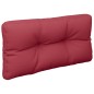 vidaXL Cojín para sofá de palets de tela rojo tinto 80x40x12 cm vidaXL Cojín para sofá de palets de tela rojo tinto 80x40x12 cm