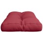 vidaXL Cojín para sofá de palets de tela rojo tinto 80x40x12 cm vidaXL Cojín para sofá de palets de tela rojo tinto 80x40x12 cm