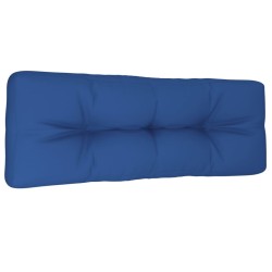vidaXL Cojín para sofá de palets de tela azul 120x40x12 cm