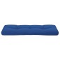 vidaXL Cojín para sofá de palets de tela azul 120x40x12 cm vidaXL Cojín para sofá de palets de tela azul 120x40x12 cm