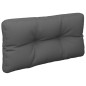 vidaXL Cojín para sofá de palets tela gris antracita 80x40x12 cm vidaXL Cojín para sofá de palets tela gris antracita 80x40x12 cm