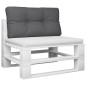 vidaXL Cojín para sofá de palets tela gris antracita 80x40x12 cm vidaXL Cojín para sofá de palets tela gris antracita 80x40x12 cm