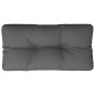 vidaXL Cojín para sofá de palets tela gris antracita 80x40x12 cm vidaXL Cojín para sofá de palets tela gris antracita 80x40x12 cm