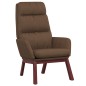 vidaXL Sillón de relax de tela marrón vidaXL Sillón de relax de tela marrón