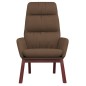 vidaXL Sillón de relax de tela marrón vidaXL Sillón de relax de tela marrón