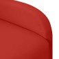vidaXL Sillón orejero de masaje de cuero sintético rojo tinto vidaXL Sillón orejero de masaje de cuero sintético rojo tinto