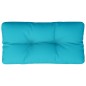 vidaXL Cojín para palés tela turquesa 80x40x12 cm vidaXL Cojín para palés tela turquesa 80x40x12 cm