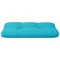 vidaXL Cojín para palés tela turquesa 80x40x12 cm vidaXL Cojín para palés tela turquesa 80x40x12 cm