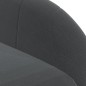 vidaXL Taburete de cocina tela gris oscuro vidaXL Taburete de cocina tela gris oscuro