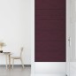 vidaXL Paneles de pared 12 uds tela morado 90x30 cm 3,24 m² vidaXL Paneles de pared 12 uds tela morado 90x30 cm 3,24 m²