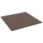 vidaXL Paneles de pared 12 uds tela marrón 30x30 cm 1,08 m² vidaXL Paneles de pared 12 uds tela marrón 30x30 cm 1,08 m²