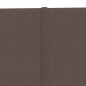 vidaXL Paneles de pared 12 uds tela gris taupe 90x15 cm 1,62 m² vidaXL Paneles de pared 12 uds tela gris taupe 90x15 cm 1,62 m²