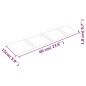 vidaXL Paneles de pared 12 uds tela color crema 60x15 cm 1,08 m² vidaXL Paneles de pared 12 uds tela color crema 60x15 cm 1,08 m²