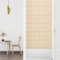 vidaXL Paneles de pared 12 uds tela color crema 90x30 cm 3,24 m² vidaXL Paneles de pared 12 uds tela color crema 90x30 cm 3,24 m²