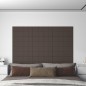 vidaXL Paneles de pared 12 uds tela gris taupe 60x30 cm 2,16 m² vidaXL Paneles de pared 12 uds tela gris taupe 60x30 cm 2,16 m²