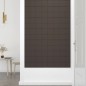 vidaXL Paneles de pared 12 uds tela gris taupe 60x30 cm 2,16 m² vidaXL Paneles de pared 12 uds tela gris taupe 60x30 cm 2,16 m²