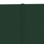 vidaXL Paneles de pared 12 uds tela verde oscuro 90x15 cm 1,62 m² vidaXL Paneles de pared 12 uds tela verde oscuro 90x15 cm 1,62 m²
