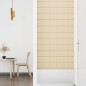 vidaXL Paneles de pared 12 uds tela color crema 90x15 cm 1,62 m² vidaXL Paneles de pared 12 uds tela color crema 90x15 cm 1,62 m²