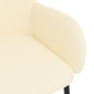 vidaXL Sillas de comedor 2 unidades cuero sintético color crema vidaXL Sillas de comedor 2 unidades cuero sintético color crema