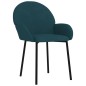 vidaXL Sillas de comedor 2 unidades terciopelo azul