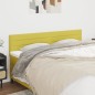 vidaXL Cabeceros 2 unidades de tela verde 100x5x78/88 cm vidaXL Cabeceros 2 unidades de tela verde 100x5x78/88 cm