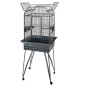 Strong Jaula para loros Villa Andrea gris Silverstone 68x55x160 cm Strong Jaula para loros Villa Andrea gris Silverstone 68x55x160 cm