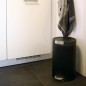 EKO Cubo de pedal Artistic 30 L negro mate EKO Cubo de pedal Artistic 30 L negro mate