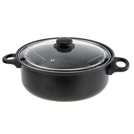 Excellent Houseware Sartén con tapa de vidrio 26 cm