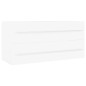 vidaXL Juego de muebles de baño 2 pzas madera contrachapada blanco vidaXL Juego de muebles de baño 2 pzas madera contrachapada blanco