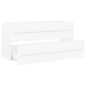 vidaXL Juego de muebles de baño 2 pzas madera contrachapada blanco vidaXL Juego de muebles de baño 2 pzas madera contrachapada blanco