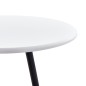 vidaXL Juego de mesa alta y taburetes 5 piezas tela gris oscuro vidaXL Juego de mesa alta y taburetes 5 piezas tela gris oscuro