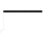 vidaXL Toldo retráctil automático gris antracita 500x300 cm