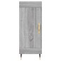 vidaXL Aparador alto madera contrachapada gris Sonoma 34,5x34x180 cm vidaXL Aparador alto madera contrachapada gris Sonoma 34,5x34x180 cm