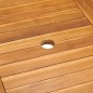vidaXL Juego de comedor para jardín 7 piezas teca maciza y cojines vidaXL Juego de comedor para jardín 7 piezas teca maciza y cojines