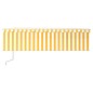 vidaXL Toldo automático persiana, LED y sensor de viento amarillo 5x3m vidaXL Toldo automático persiana, LED y sensor de viento amarillo 5x3m