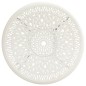 vidaXL Mesa y sillas de bistró 5 piezas aluminio fundido blanco vidaXL Mesa y sillas de bistró 5 piezas aluminio fundido blanco