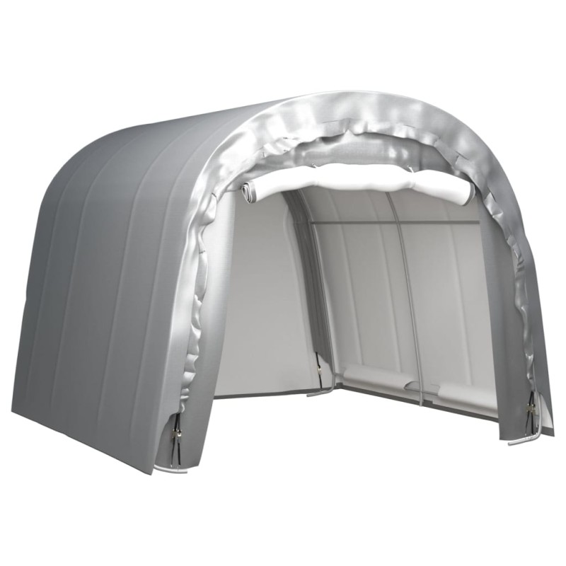 vidaXL Carpa de almacenamiento acero gris 300x300 cm vidaXL Carpa de almacenamiento acero gris 300x300 cm