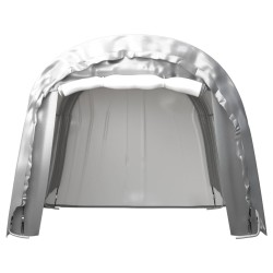 vidaXL Carpa de almacenamiento acero gris 300x300 cm