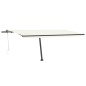 vidaXL Toldo de pie automático crema 500x300 cm vidaXL Toldo de pie automático crema 500x300 cm