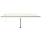 vidaXL Toldo de pie automático crema 500x300 cm vidaXL Toldo de pie automático crema 500x300 cm