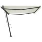 vidaXL Toldo de pie automático crema 500x300 cm vidaXL Toldo de pie automático crema 500x300 cm