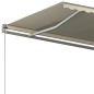vidaXL Toldo de pie automático crema 500x300 cm vidaXL Toldo de pie automático crema 500x300 cm
